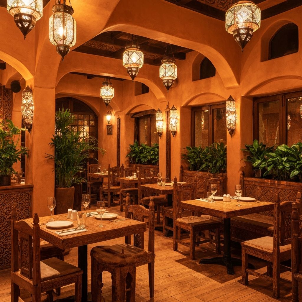 Intérieur du restaurant O'Liban